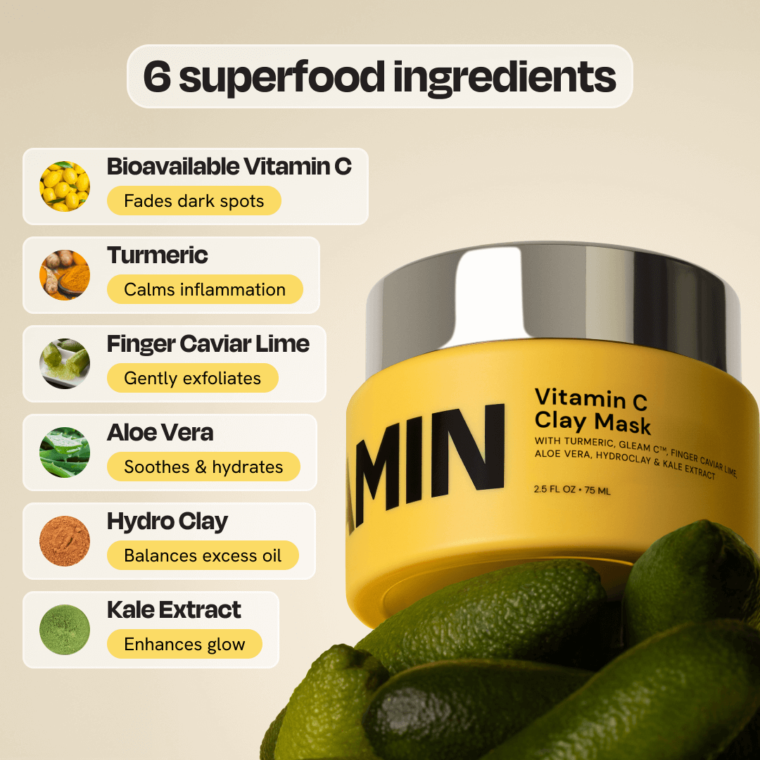 Vitamin C Facial Clay Mask