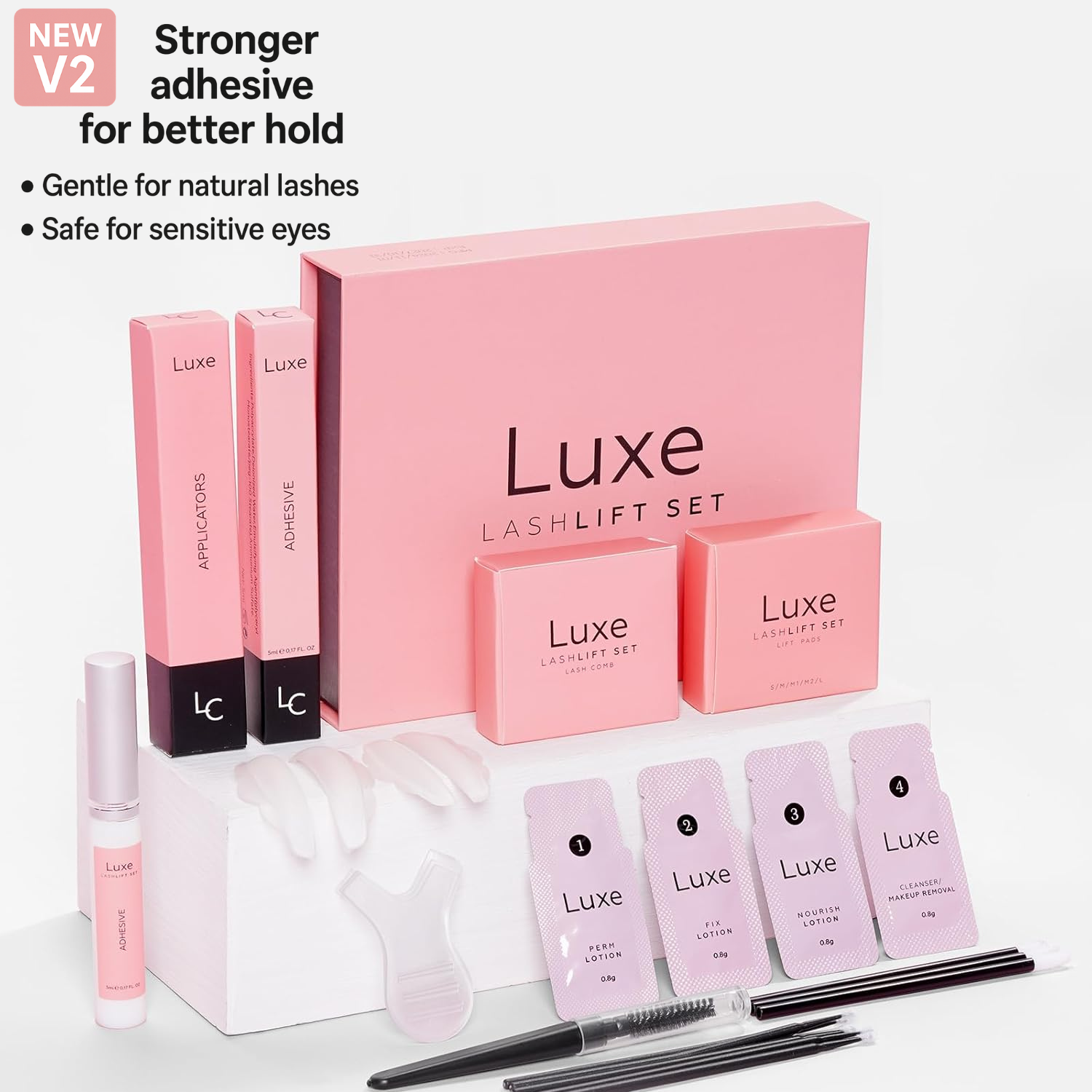 Luxe Eyelash Lashlift Set