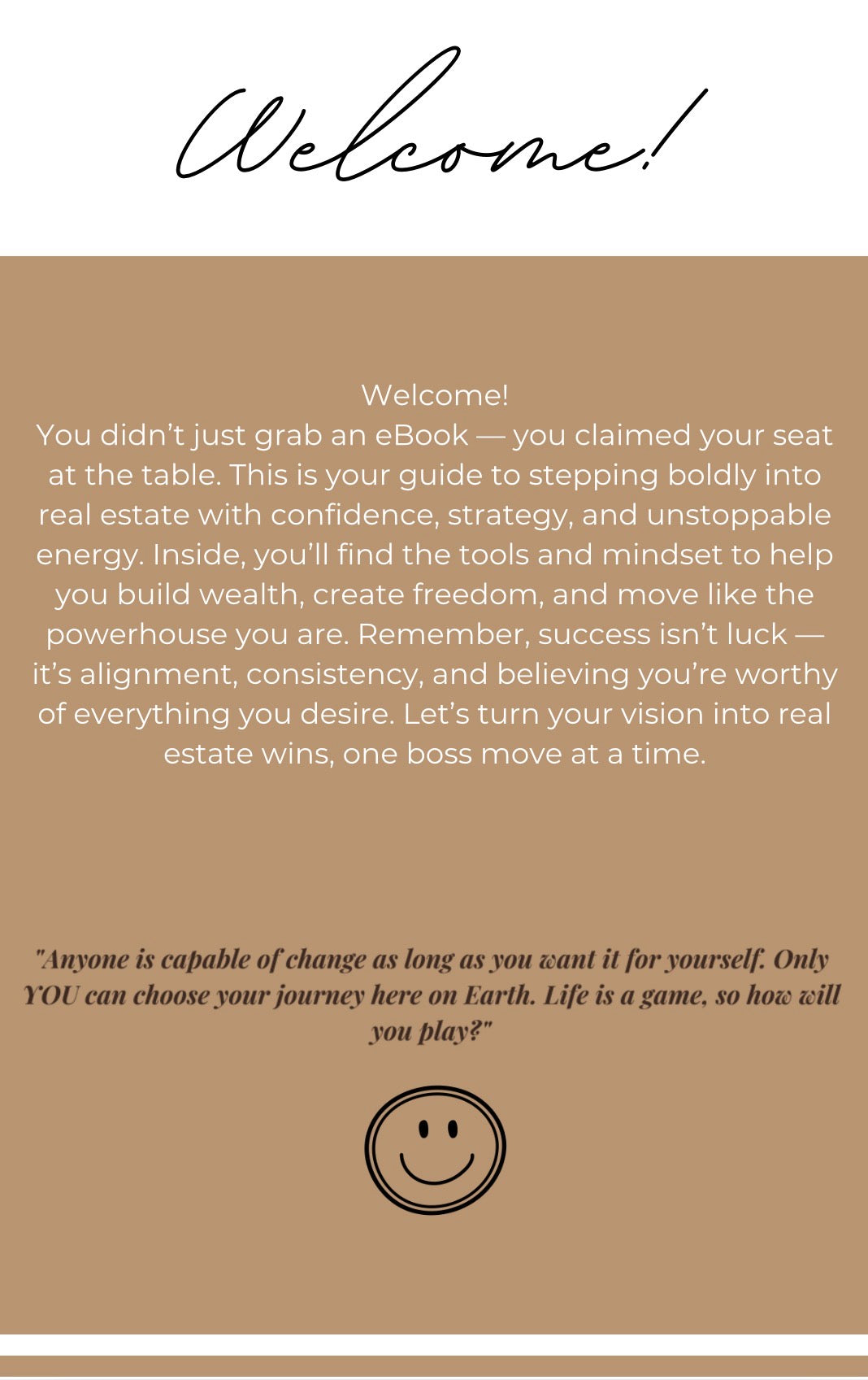 Real Estate Boss Ebook Guide To Success!
