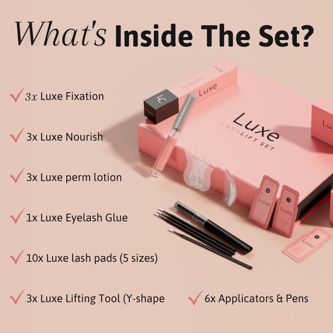 Luxe Eyelash Lashlift Set
