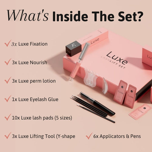 Luxe Eyelash Lashlift Set